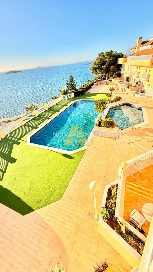 Swimming pool of Duplexes for sale in La Manga del Mar Menor  with Air Conditioner, Heating and Terrace