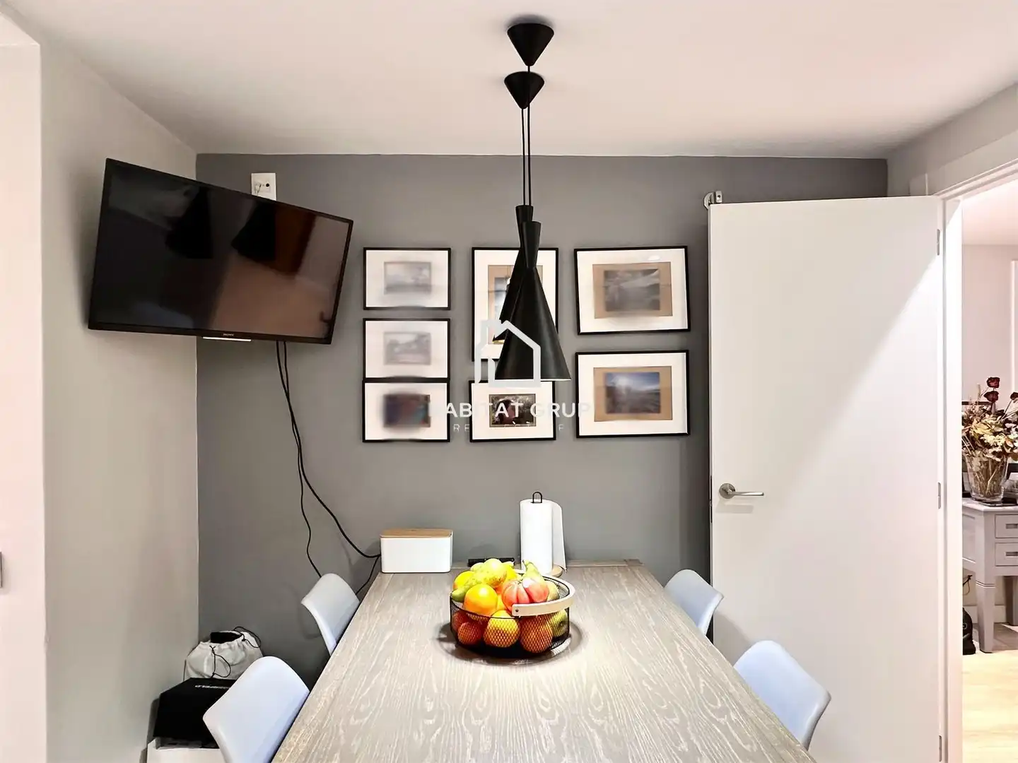 Dining room of Duplexes for sale in Sant Feliu de Llobregat  with Air Conditioner, Heating and Private garden
