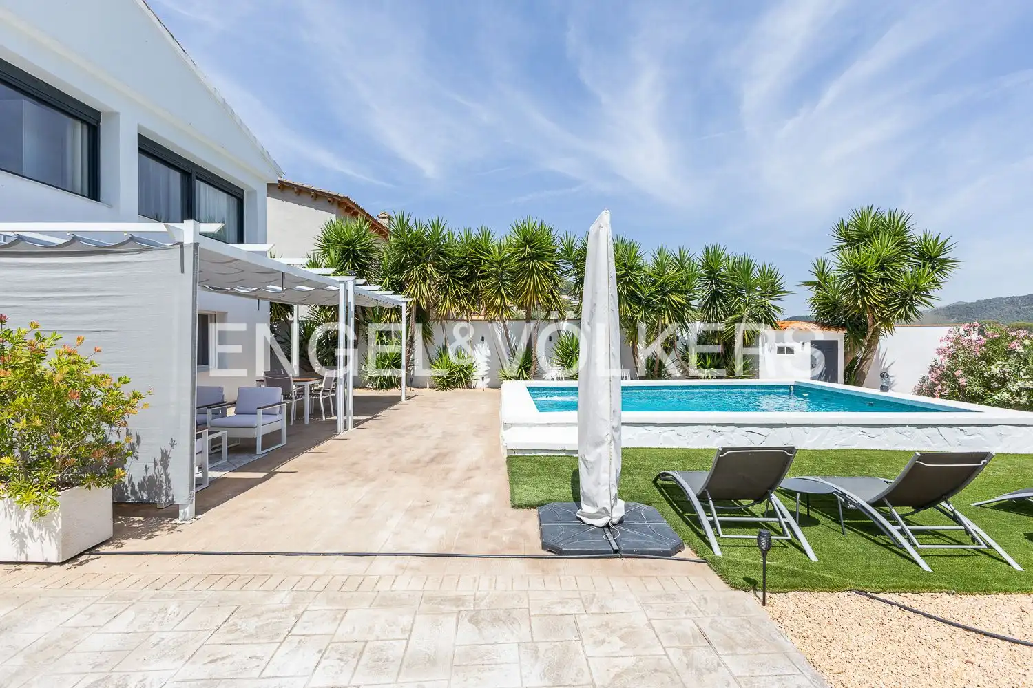 Terraza de Casa o chalet en venta en Carcaixent con Aire acondicionado, Calefacción y Jardín privado