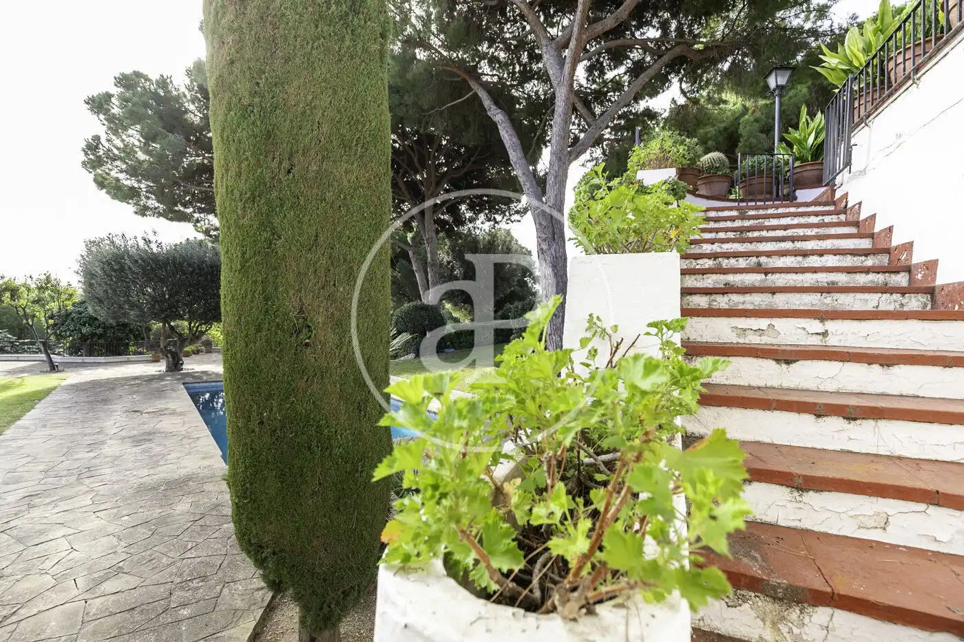 Jardí de Casa o xalet en venda en Sant Andreu de Llavaneres amb Aire condicionat, Calefacció i Jardí privat