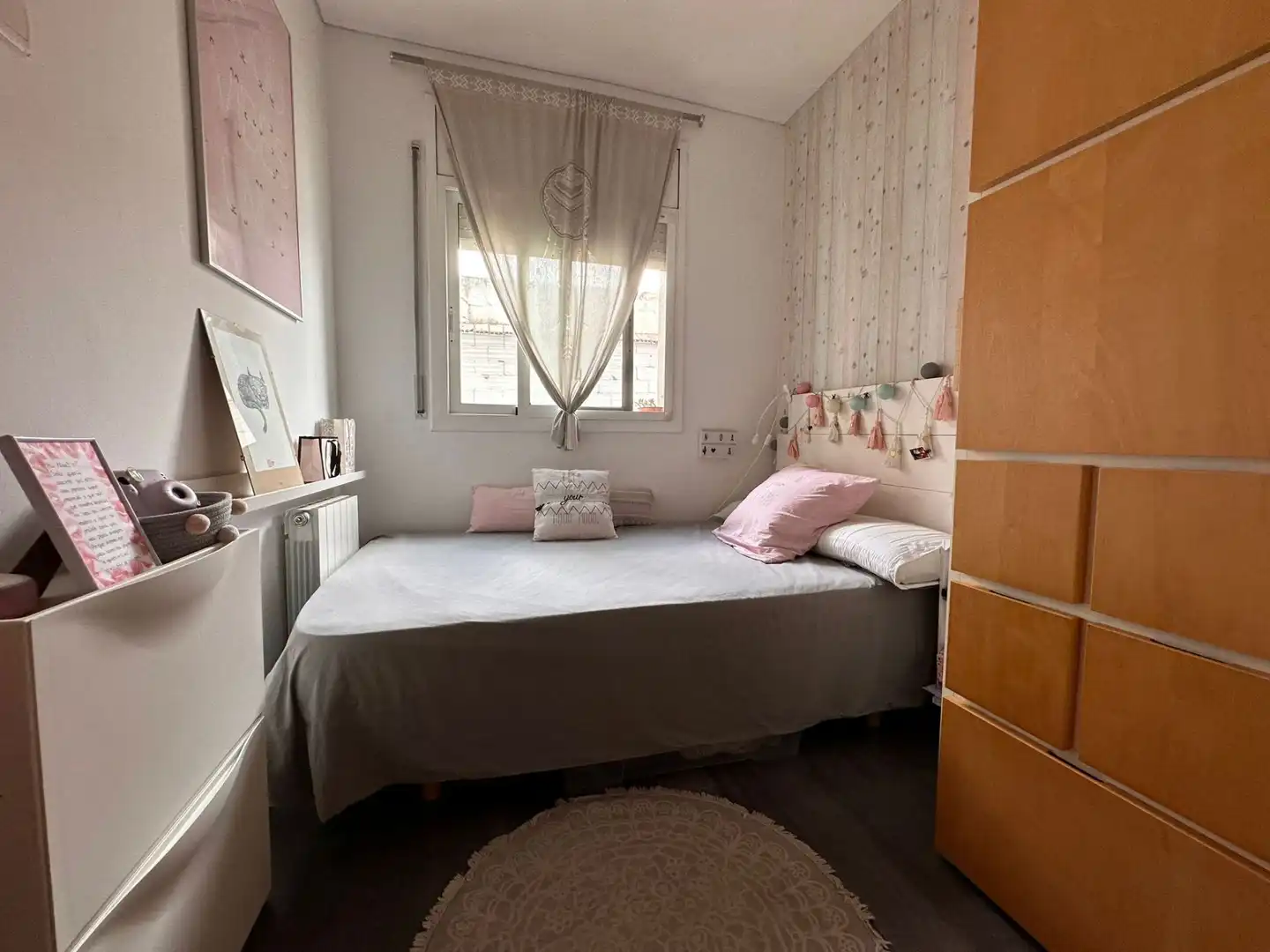 Habitación de Piso de alquiler en Badalona con Calefacción, Terraza y Amueblado