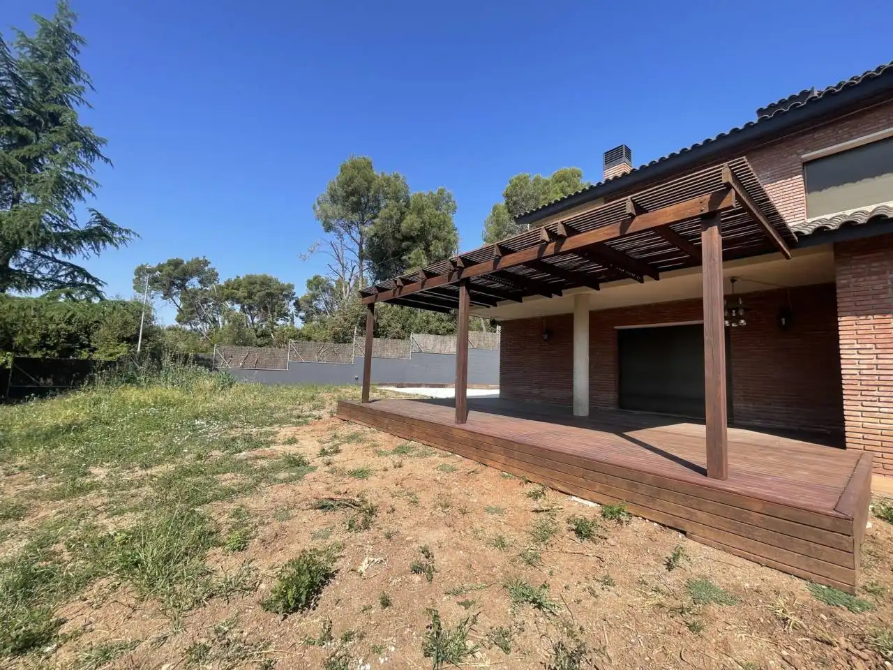 Terrassa de Casa o xalet de lloguer en Matadepera amb Calefacció, Jardí privat i Terrassa