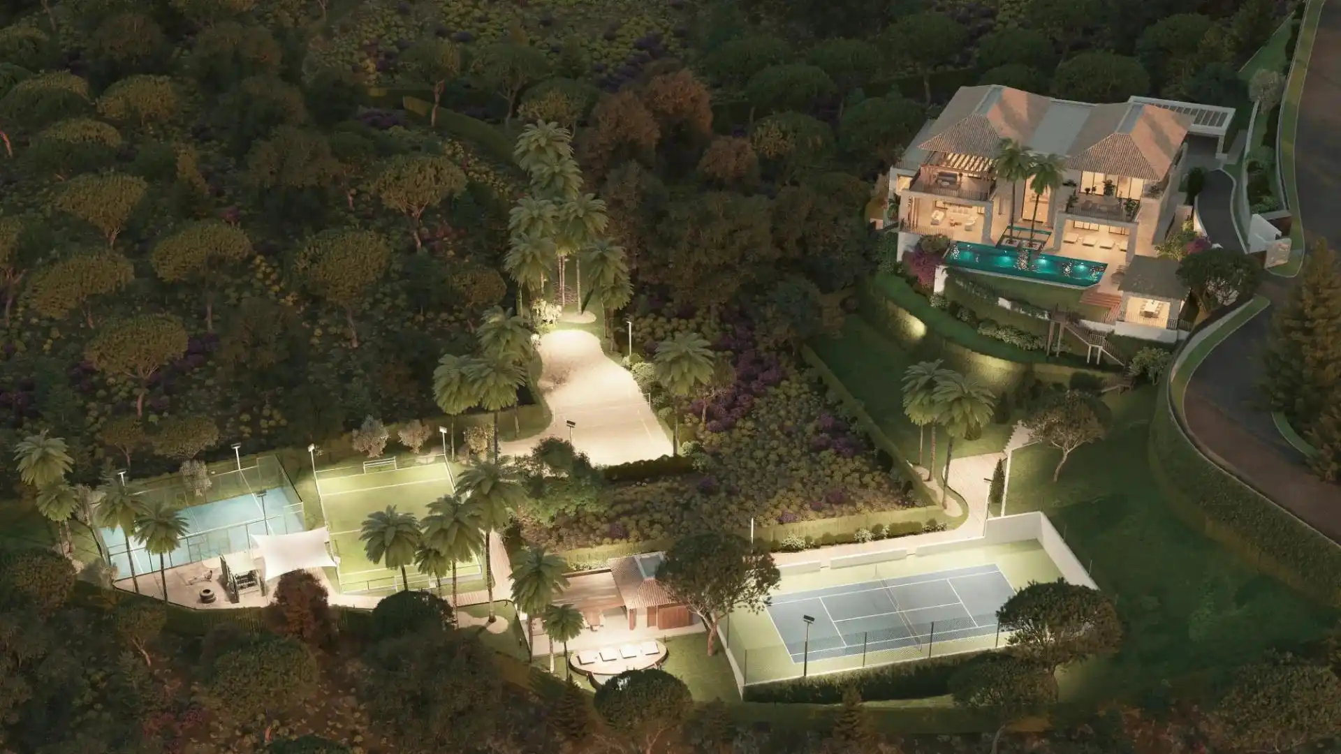 Jardín de Casa o chalet en venta en Benahavís