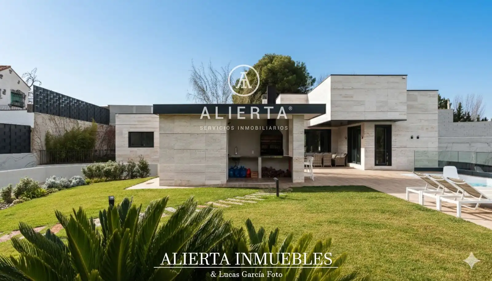 Vista exterior de Casa o chalet en venta en Zaragoza con Aire acondicionado, Calefacción y Trastero