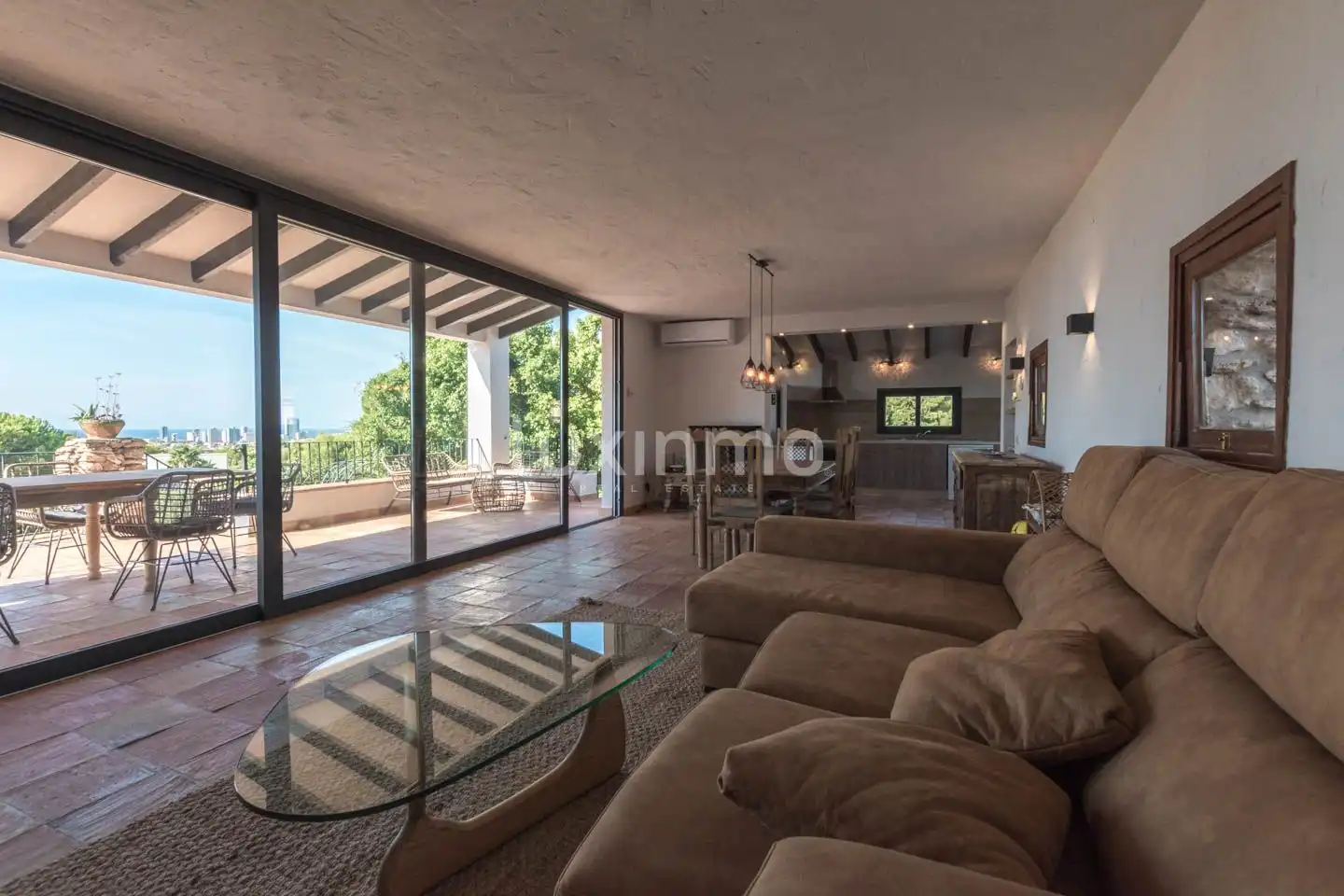 Sala de estar de Casa o chalet en venta en Calpe / Calp con Aire acondicionado, Calefacción y Jardín privado
