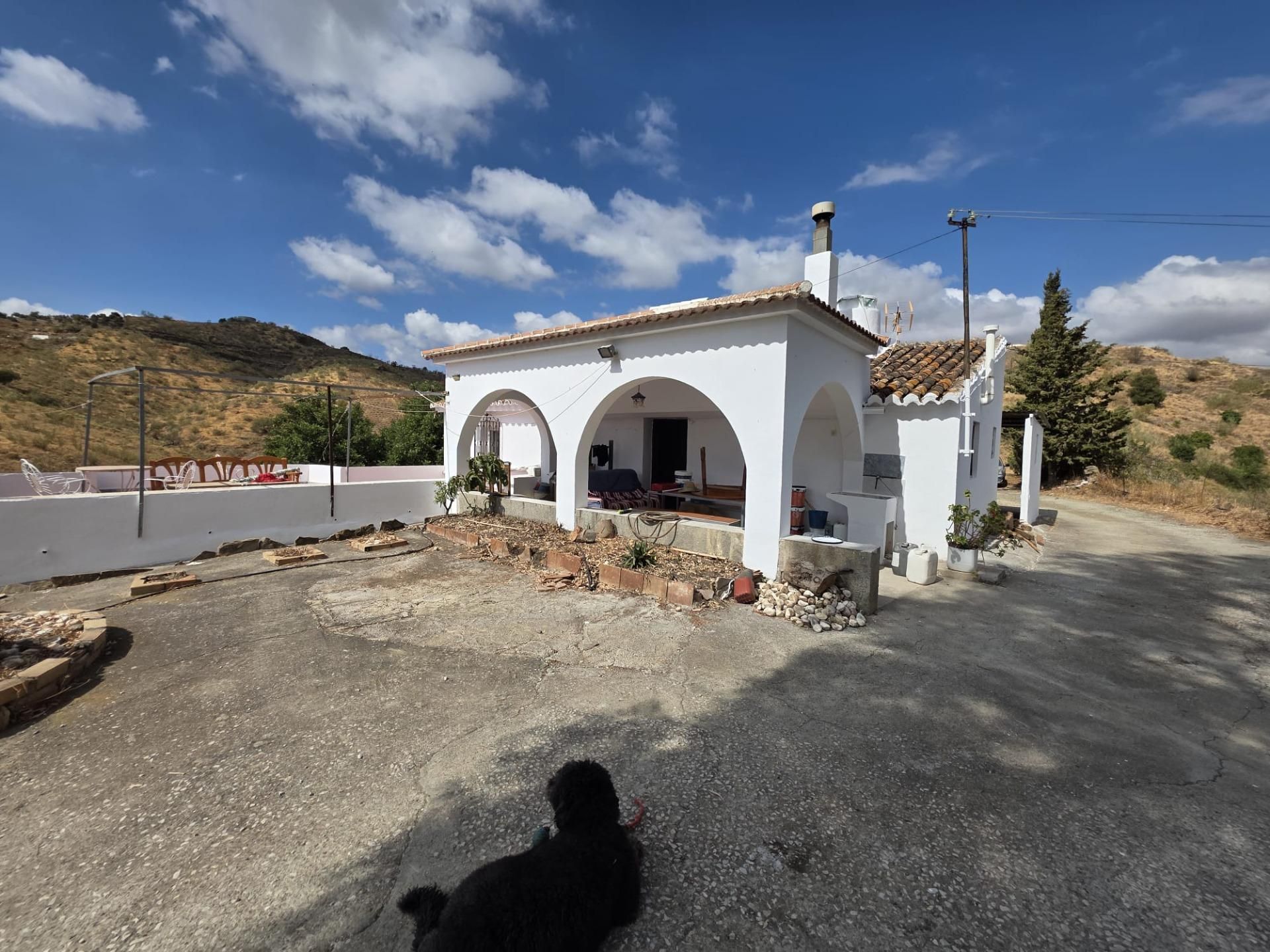 Vista exterior de Finca rústica en venda en Viñuela