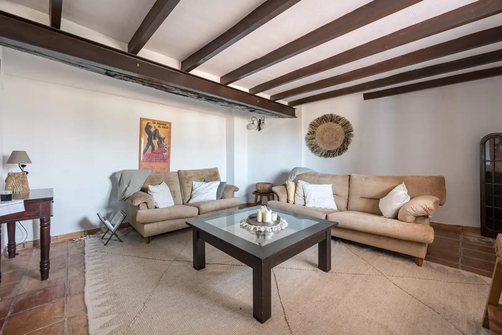 Sala d'estar de Finca rústica en venda en Polop amb Traster