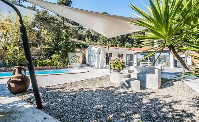 Terrassa de Casa o xalet en venda en Lloret de Mar amb Aire condicionat, Jardí privat i Terrassa