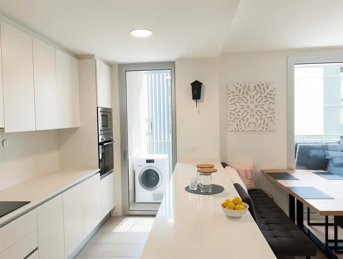 Cuina de Apartament en venda en  Palma de Mallorca amb Aire condicionat, Terrassa i Traster