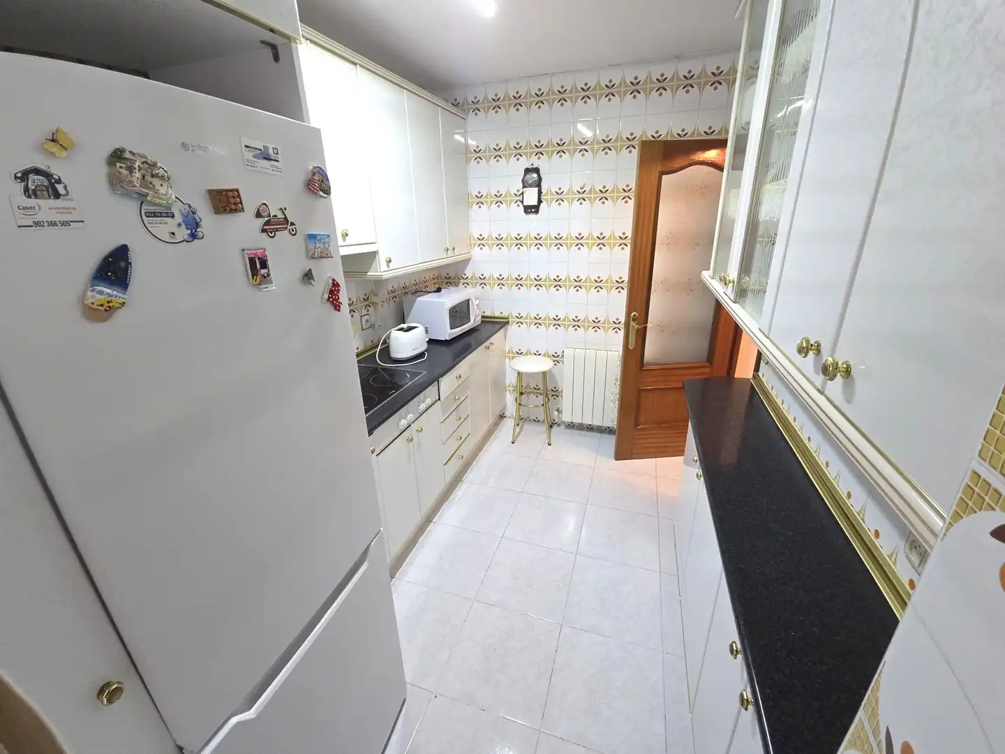 Kitchen of Flat for rent in Cáceres  with Air Conditioner, Heating and Terrace