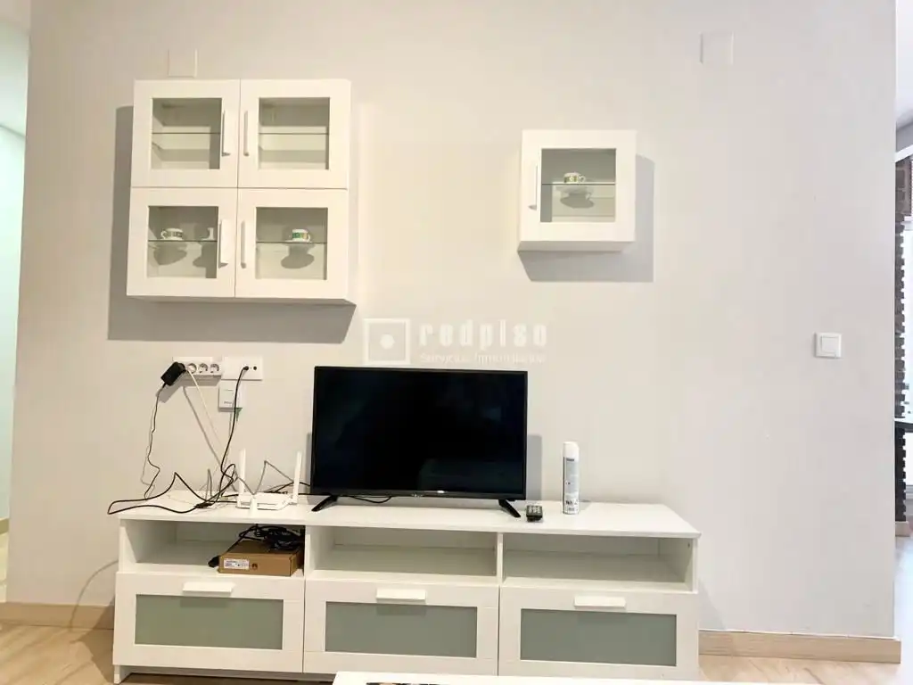 Living room of Flat for rent in Murcia  with Terrace and Furnished