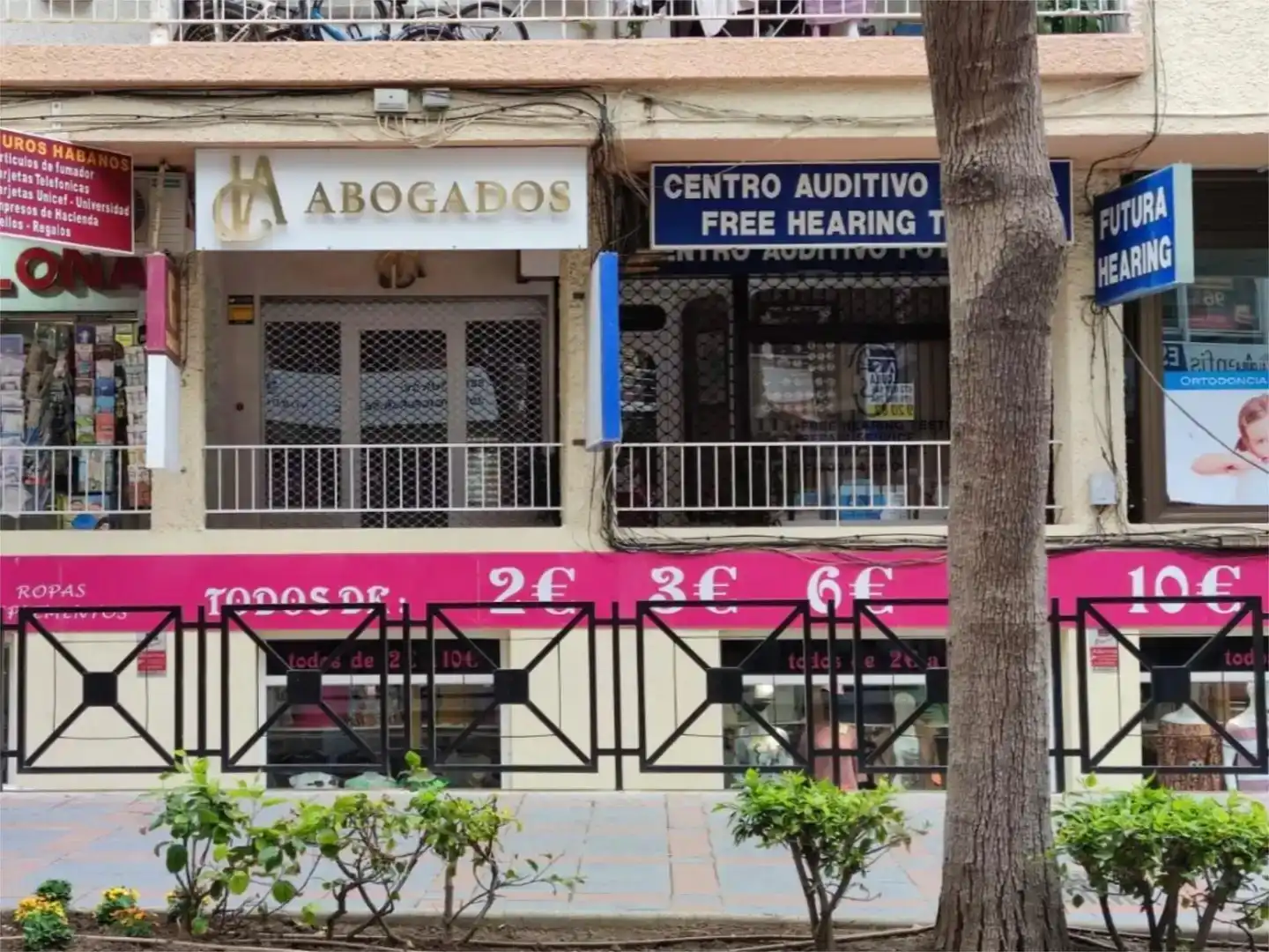 Außenansicht von Geschaftsraum zur Miete in Fuengirola mit Klimaanlage, Parkett und Möbliert
