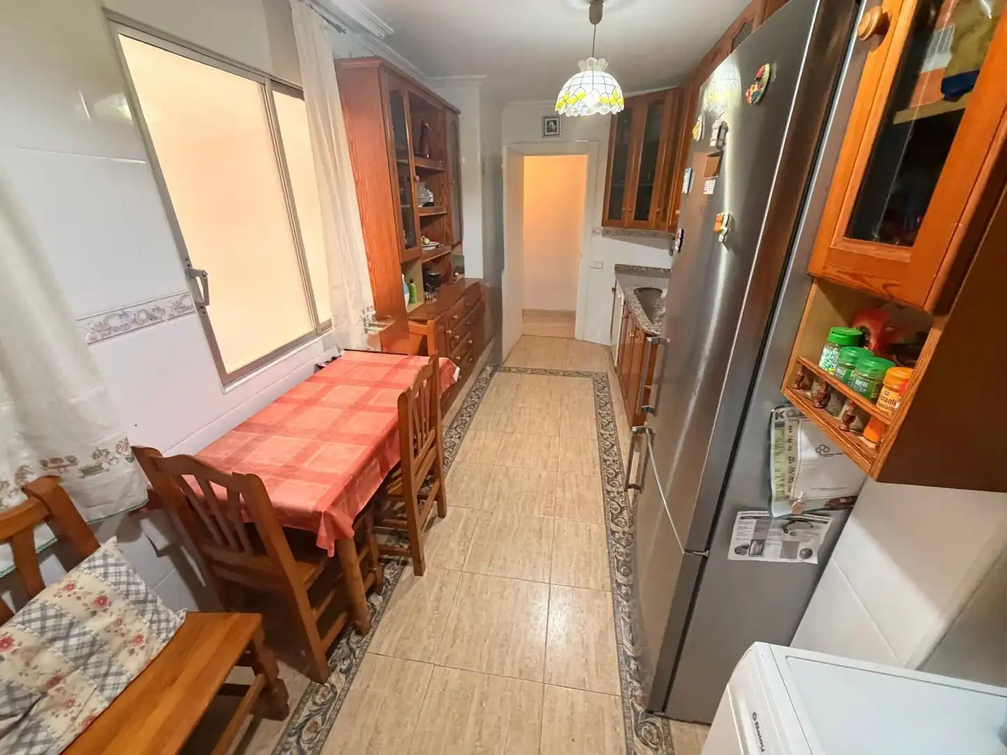 Kitchen of Flat for sale in Murcia  with Furnished and Balcony