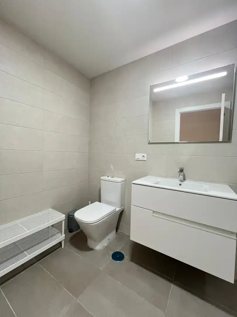 Baño de Piso de alquiler en Las Palmas de Gran Canaria con Terraza, Trastero y Amueblado