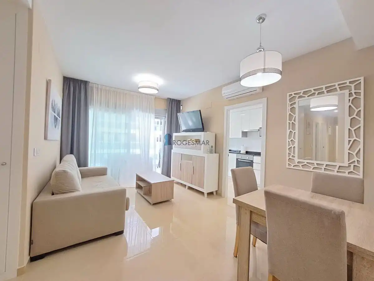 Sala d'estar de Apartament en venda en Oropesa del Mar / Orpesa amb Aire condicionat, Calefacció i Terrassa
