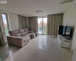 Living room of Attic for sale in Benidorm  with Air Conditioner, Private garden and Terrace