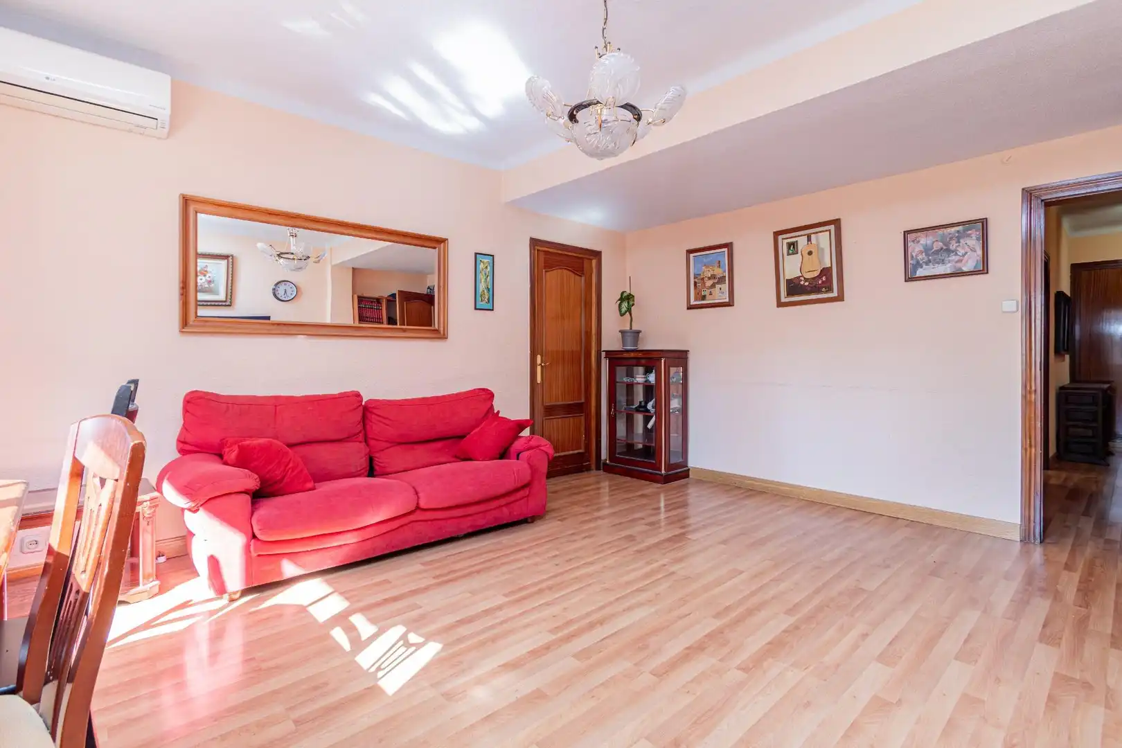 Living room of Flat for sale in Madrid  with Heating