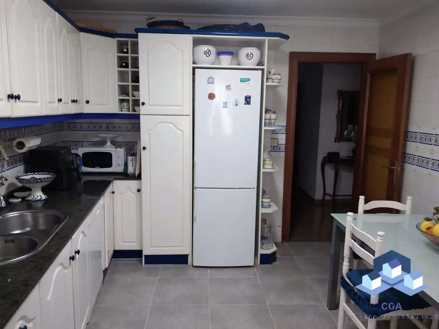 Kitchen of Flat for sale in Lorca  with Air Conditioner and Furnished