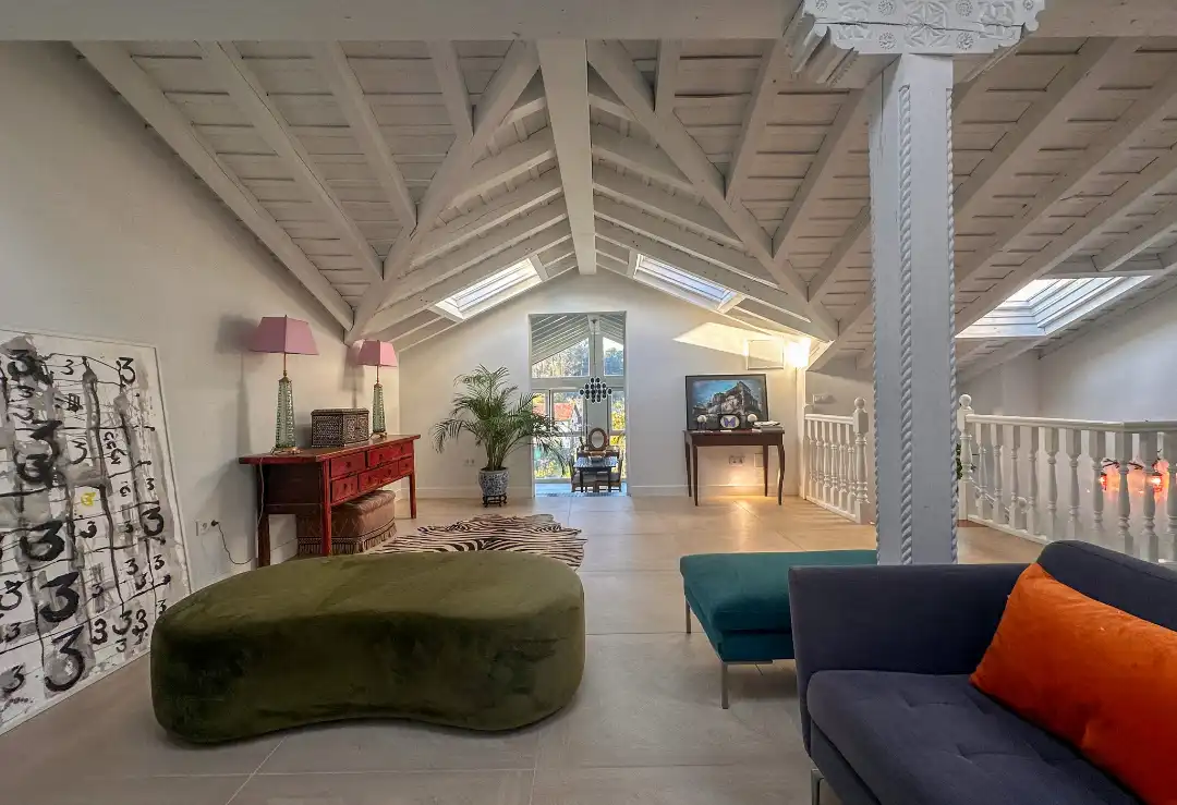 Sala de estar de Dúplex en venta en Alfoz de Lloredo con Terraza