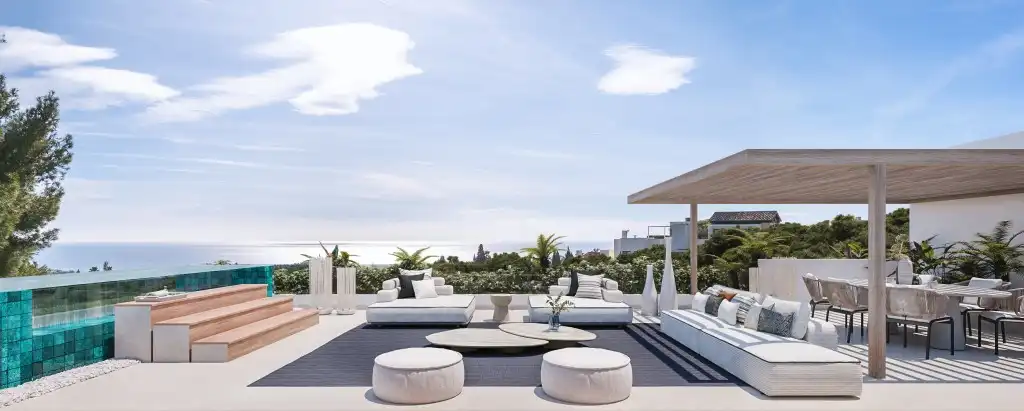 Chalet con piscina en venta en Milla de Oro