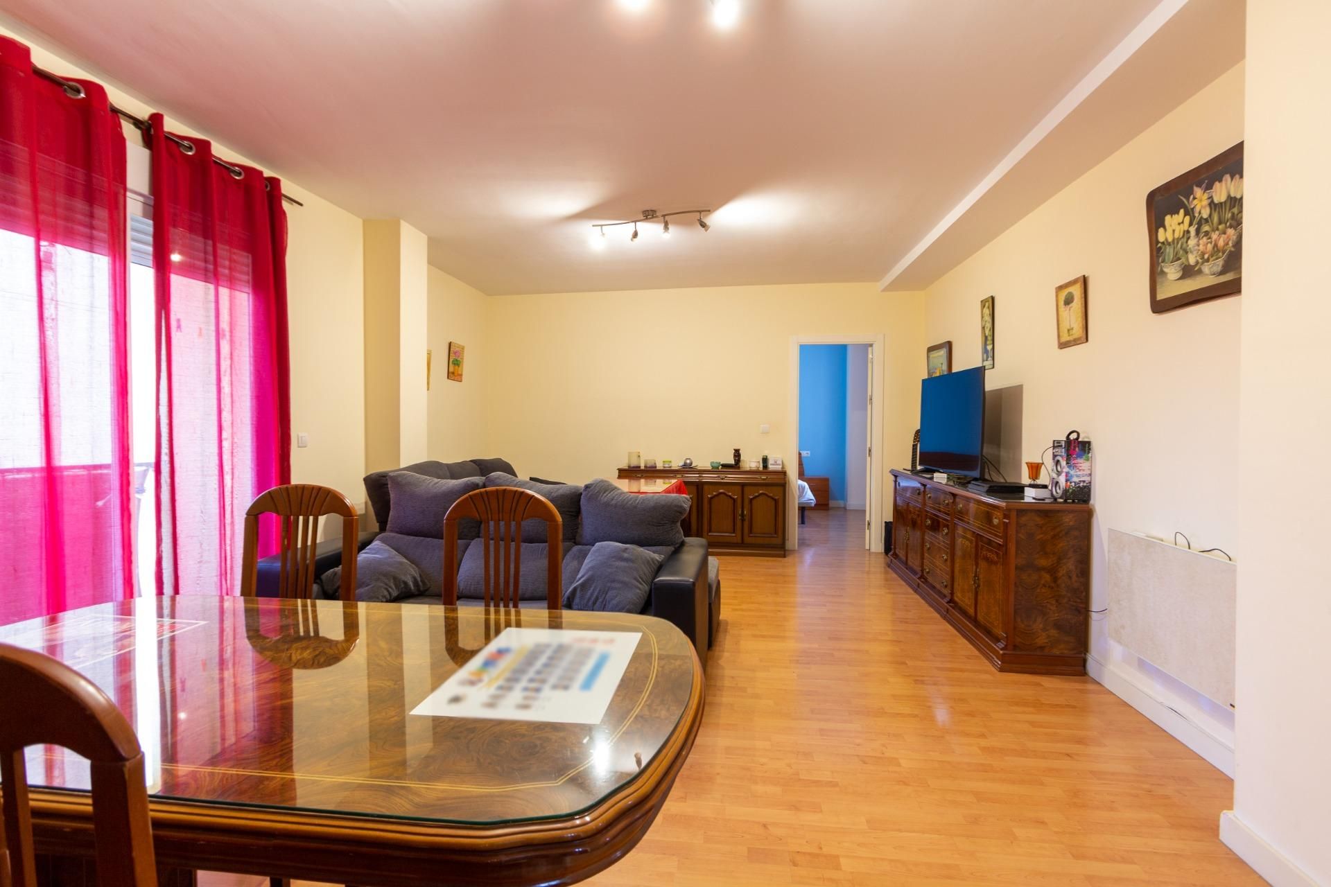 Living room of Flat for sale in  Madrid Capital