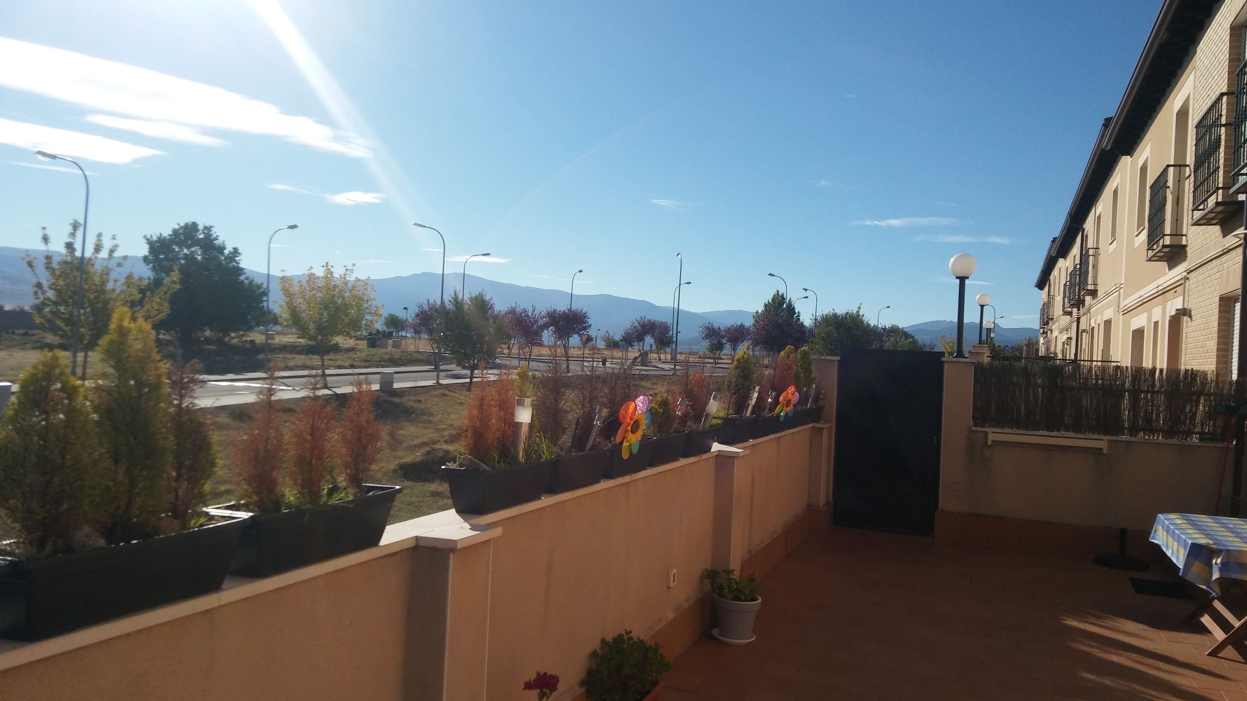 Terrace of House or chalet to rent in La Lastrilla   with Air Conditioner, Heating and Private garden