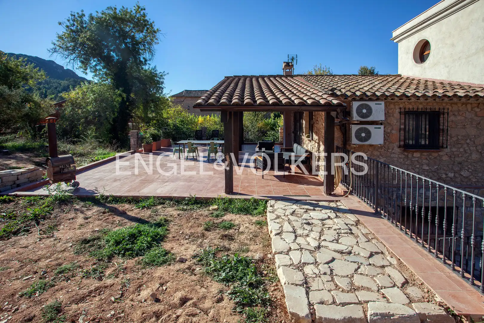 Terraza de Casa o chalet en venta en Montblanc con Aire acondicionado, Calefacción y Jardín privado