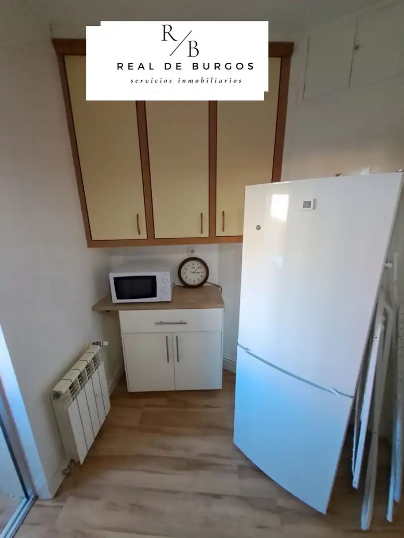 Kitchen of Flat for rent in Valladolid  with Heating, Terrace and Furnished