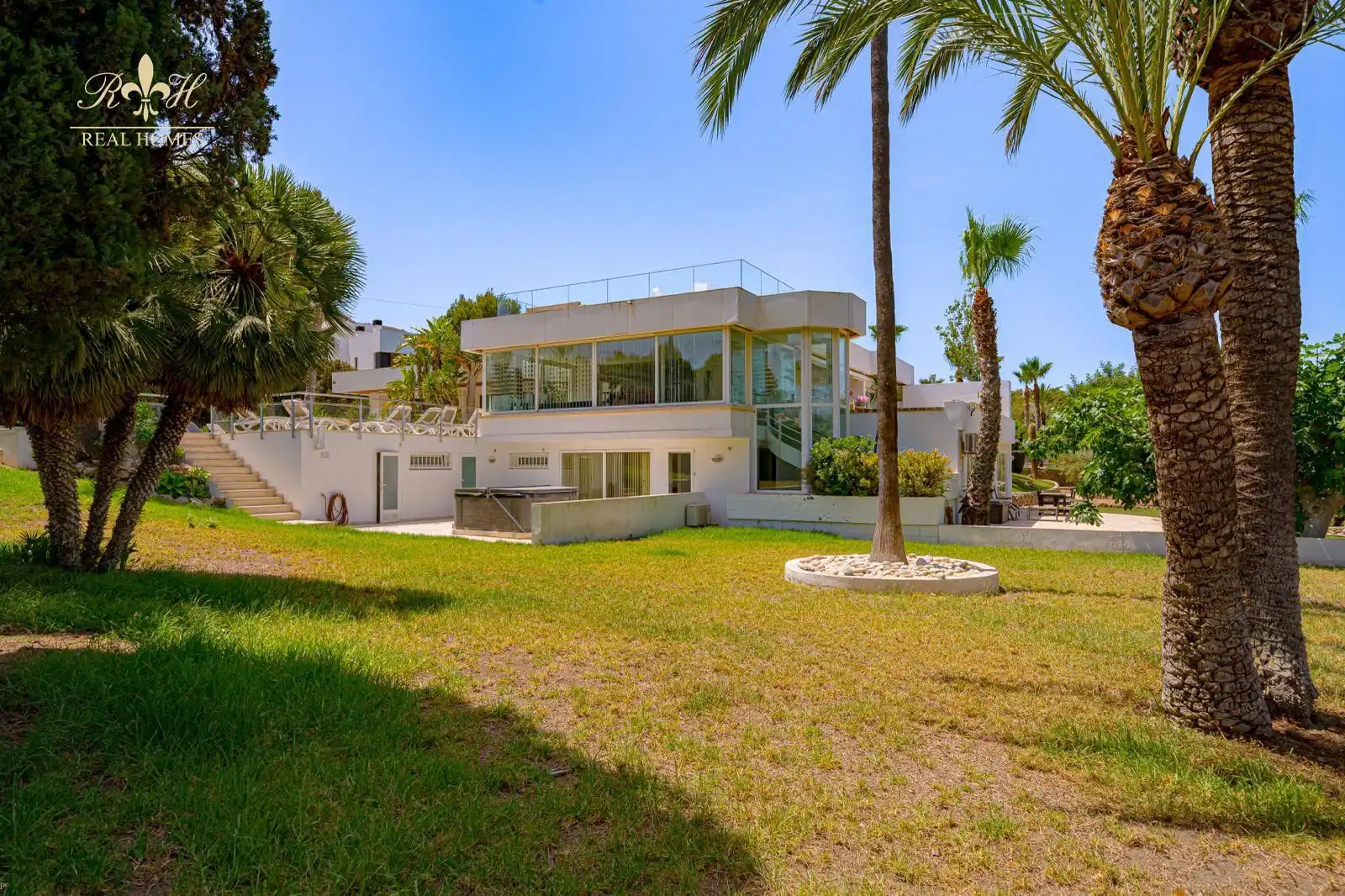 Exterior view of Houses for sale in L'Alfàs del Pi  with Air Conditioner, Terrace and Swimming Pool