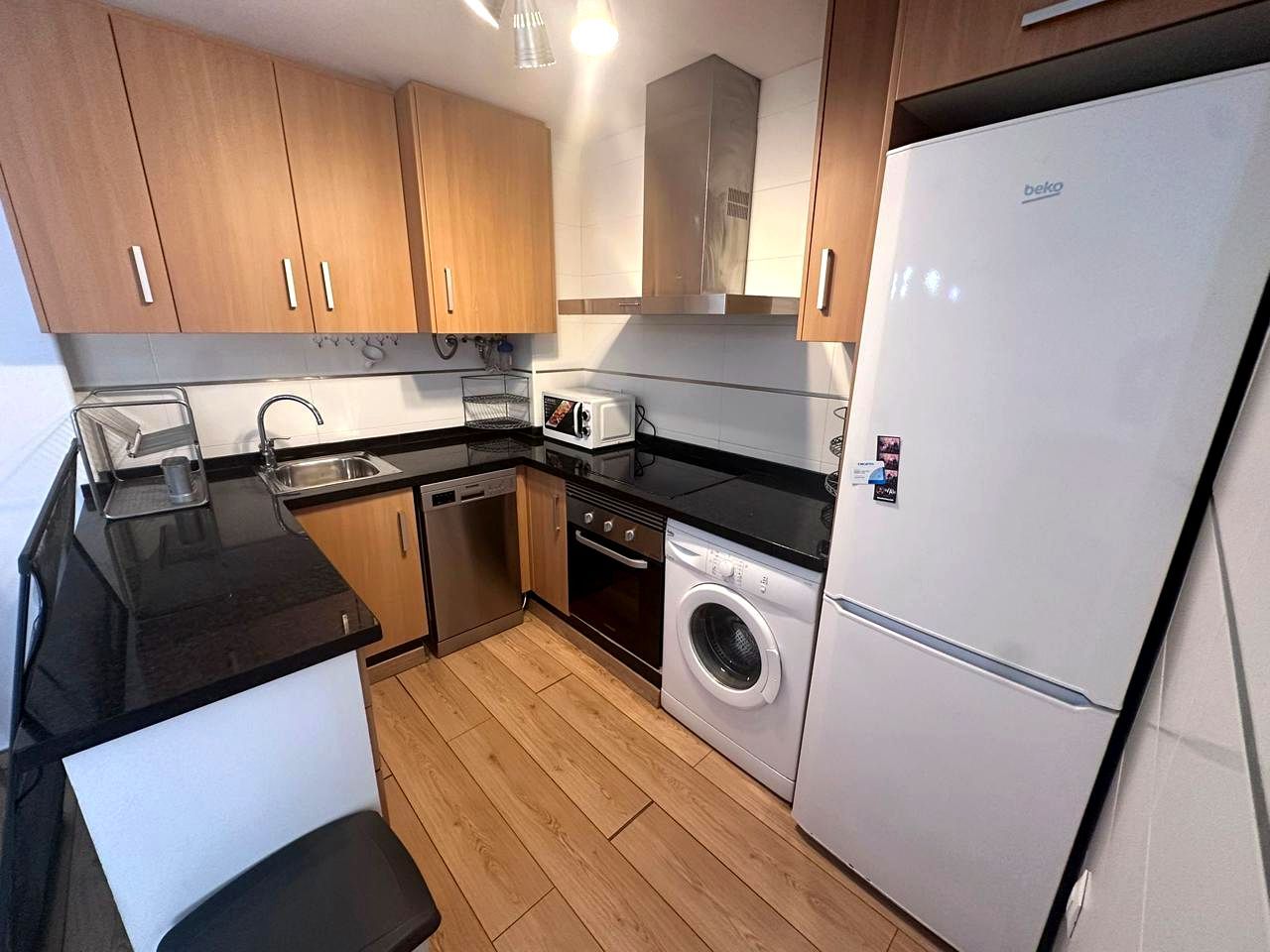 Kitchen of Flat for sale in Castellón de la Plana / Castelló de la Plana  with Terrace and Furnished