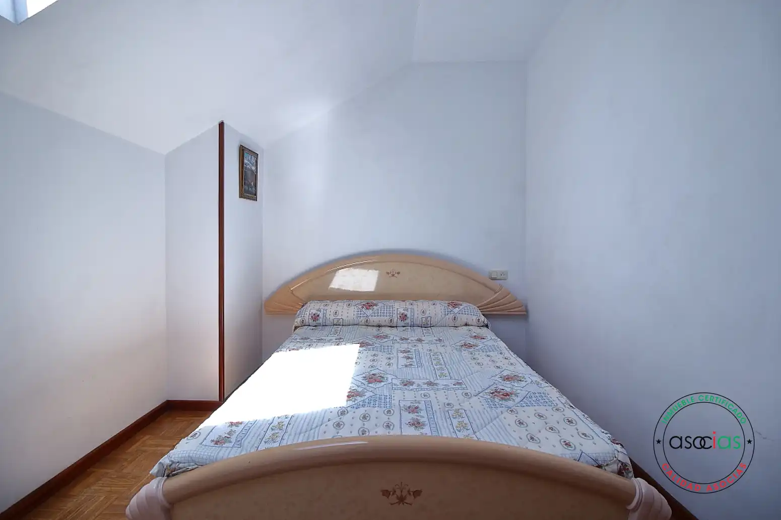 Bedroom of Flat for sale in Gijón   with Heating, Parquet flooring and Storage room