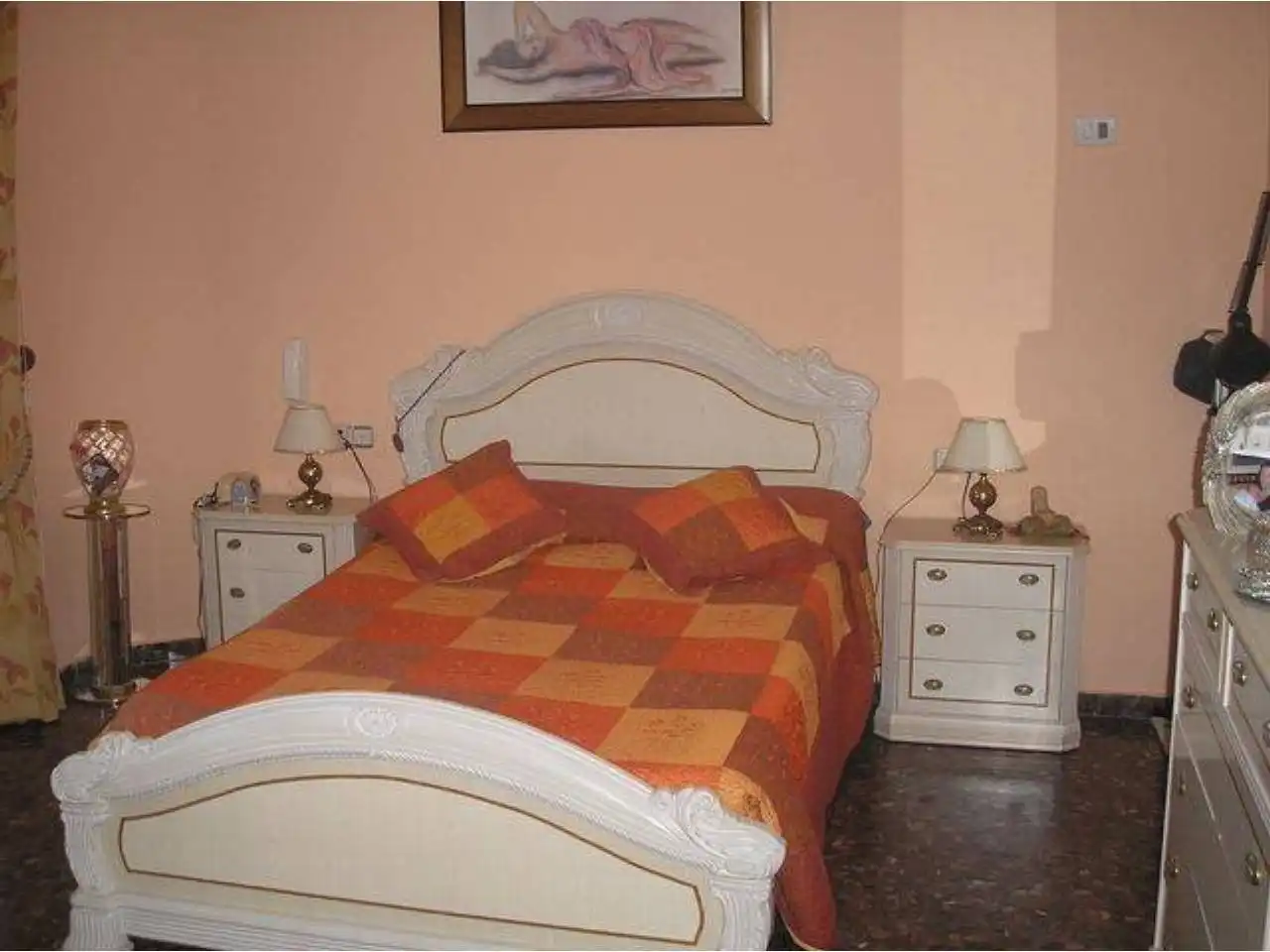Bedroom of Houses for sale in Villar de Rena  with Heating, Terrace and Alarm