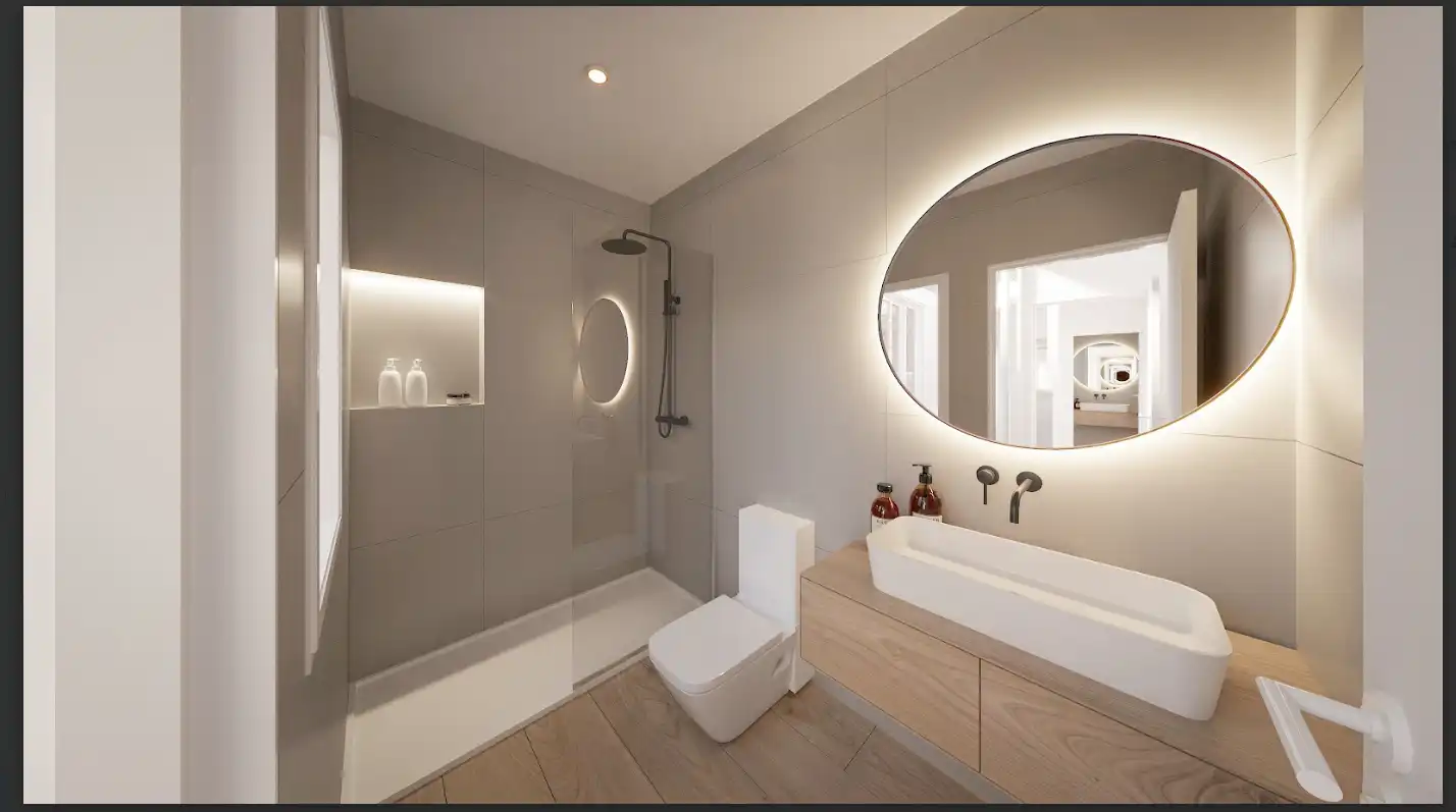 Baño de Casa adosada en venta en Cubas de la Sagra con Calefacción, Jardín privado y Terraza