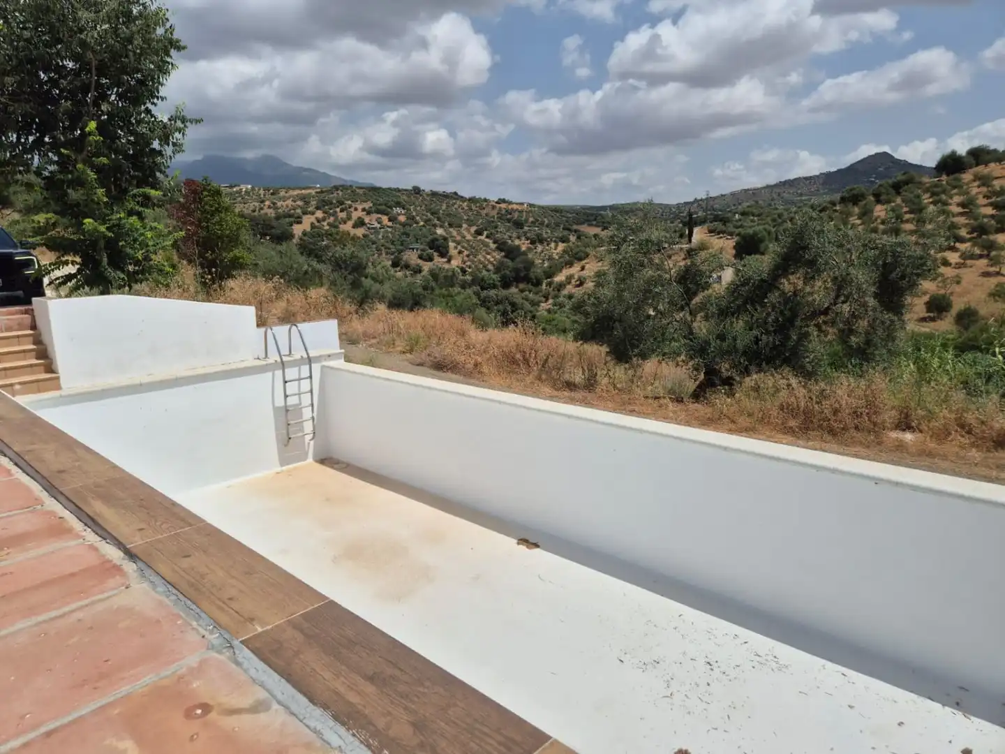 Vista exterior de Finca rústica en venta en Guaro con Calefacción, Terraza y Trastero