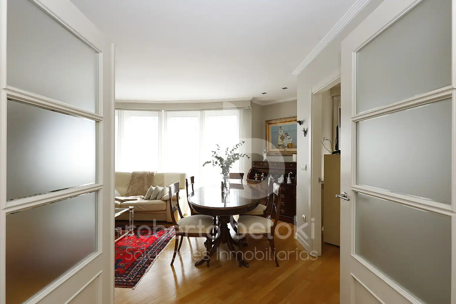 Comedor de Piso en venta en Donostia - San Sebastián  con Calefacción, Terraza y Balcón