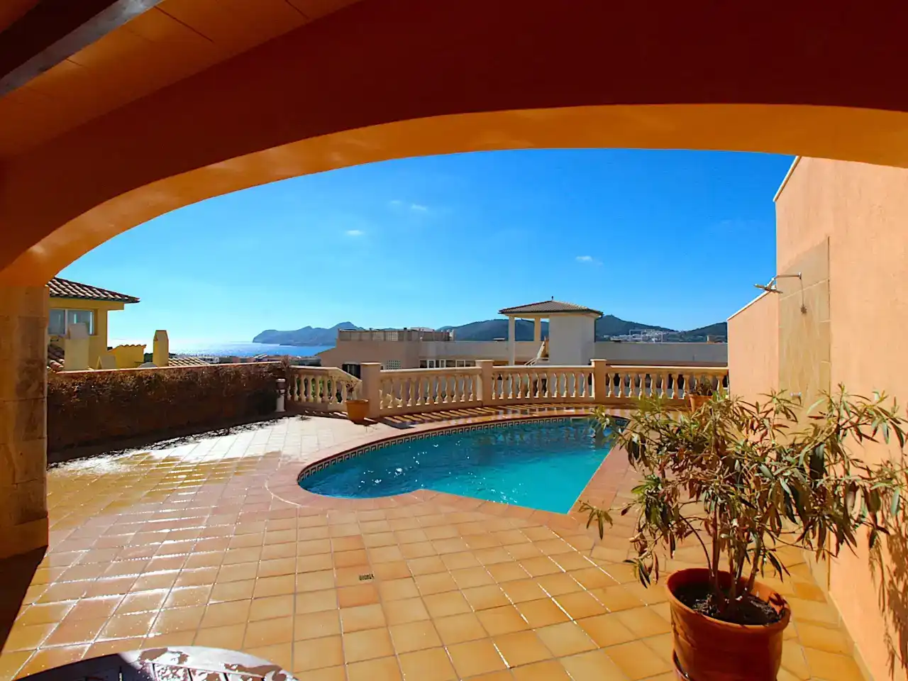 Swimming pool of Houses for sale in Capdepera  with Air Conditioner, Swimming Pool and Balcony
