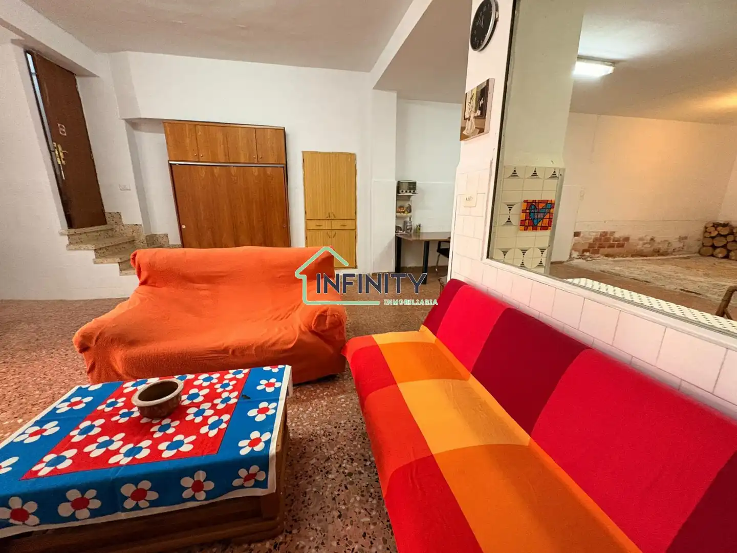 Wohnzimmer von Haus oder Chalet zum Verkauf in La Font d'en Carròs mit Klimaanlage, Heizung und Möbliert