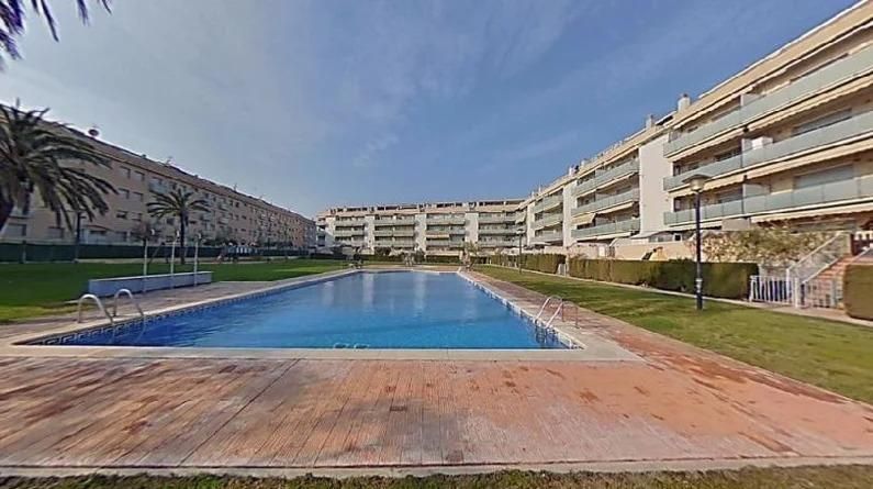 Swimming pool of Planta baja for sale in Cubelles  with Heating, Private garden and Terrace