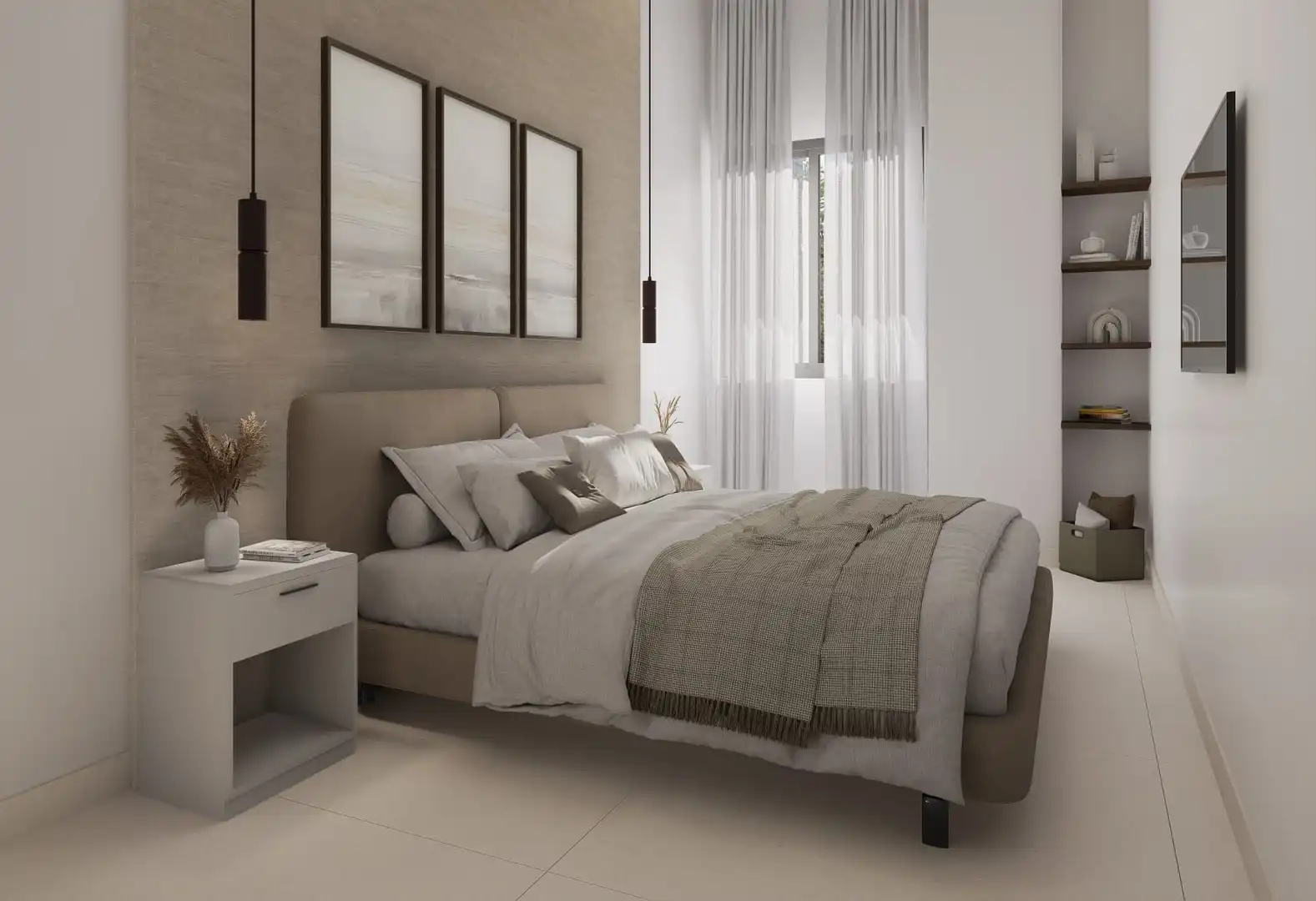 Bedroom of Lofts for sale in Málaga