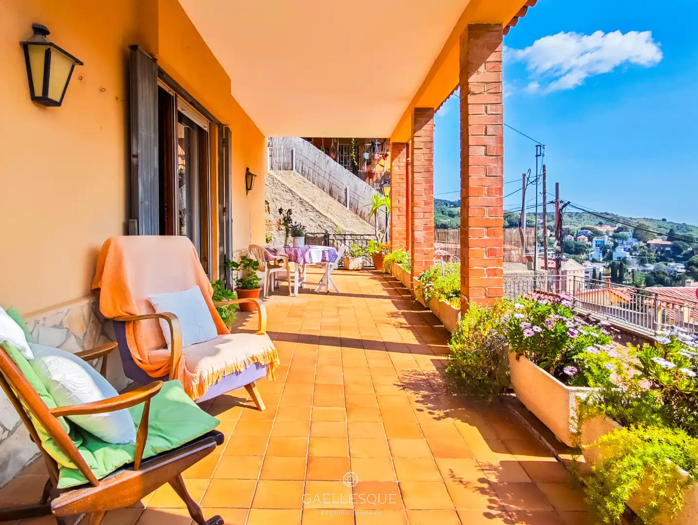 Terraza de Casa o chalet en venta en Barcelona con Calefacción, Jardín privado y Terraza