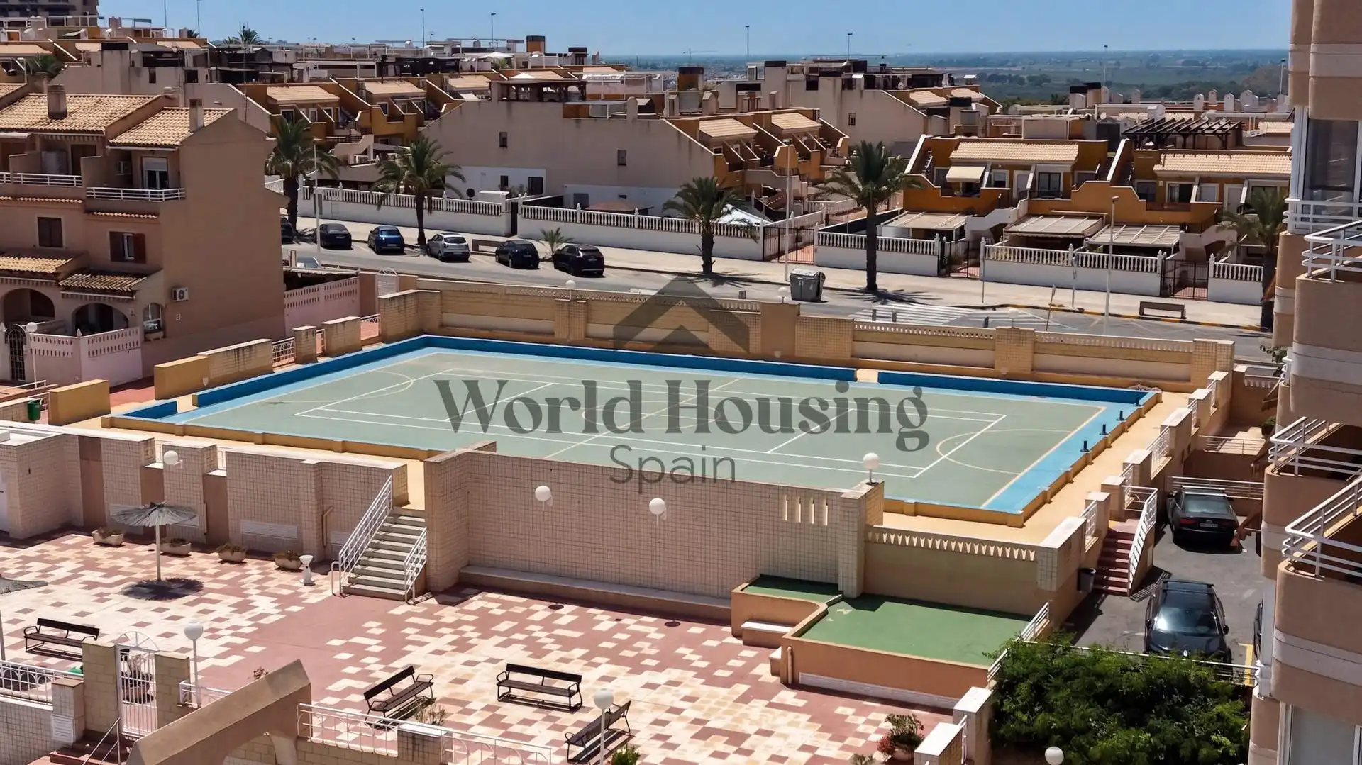 Außenansicht von Wohnungen zum Verkauf in Elche / Elx mit Balkon und Gemeinschaftspool