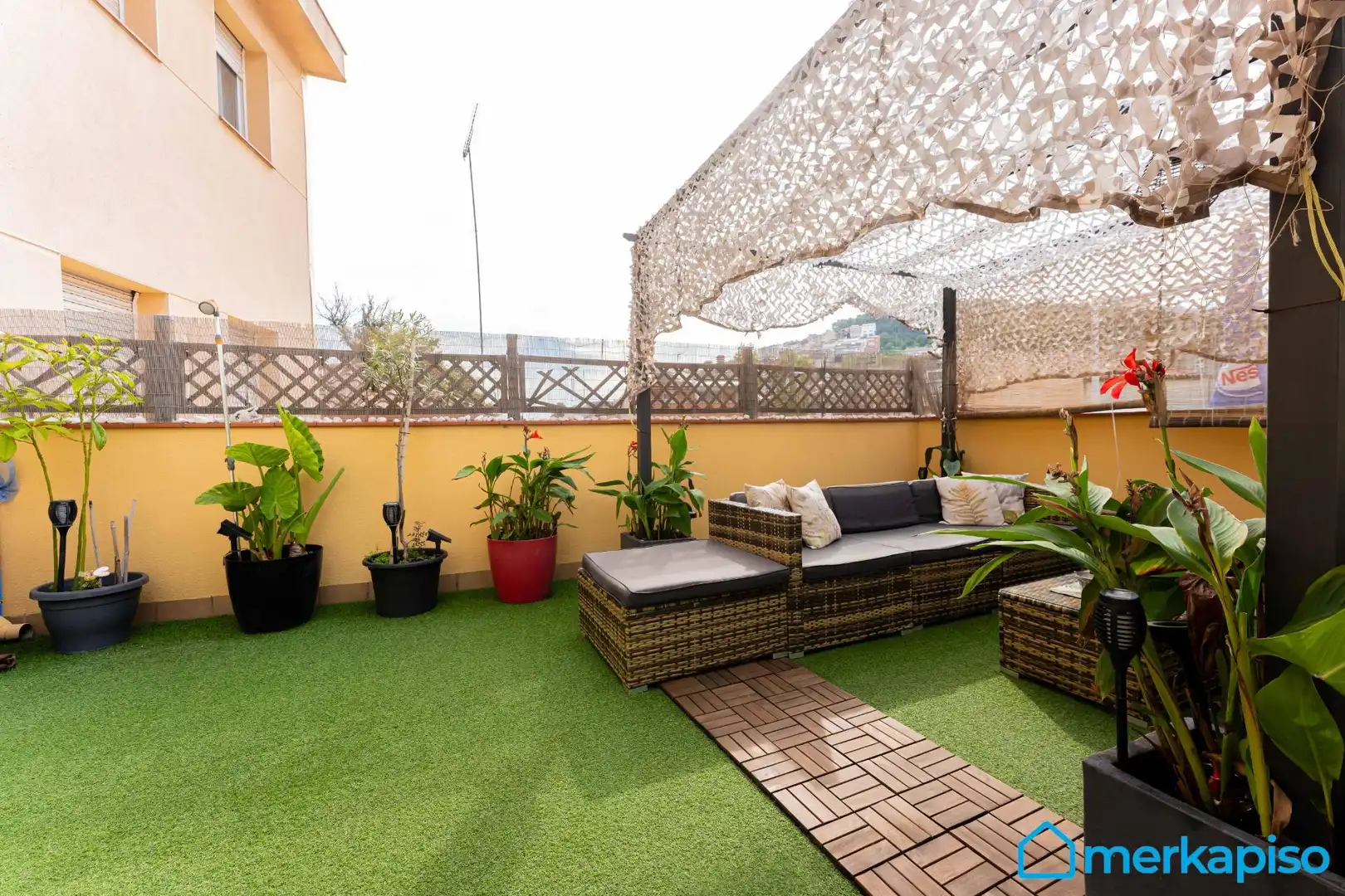 Terrasse von Maisonette zum Verkauf in Sant Climent de Llobregat mit Klimaanlage, Terrasse und Balkon
