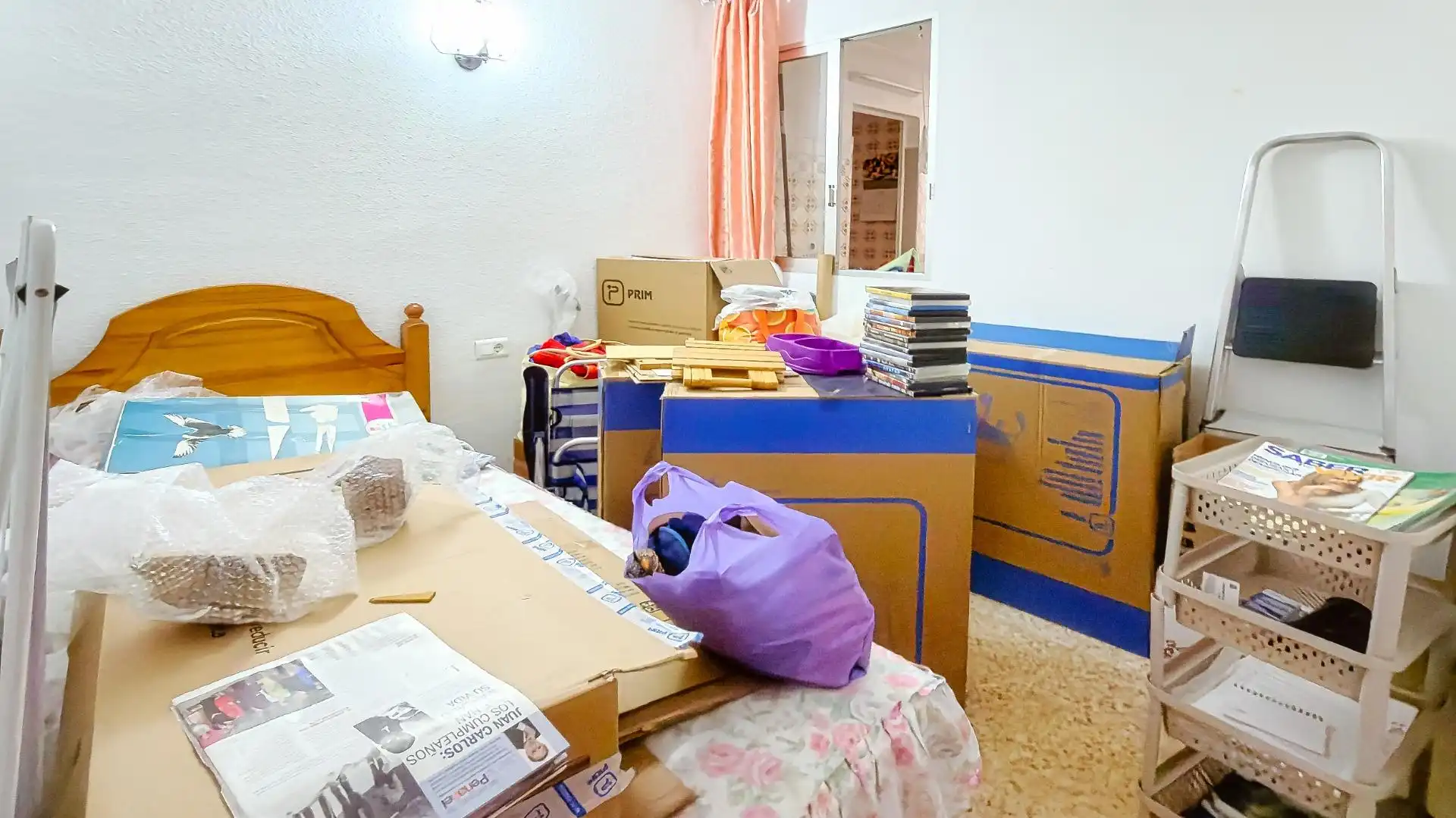 Bedroom of Flat for sale in Benidorm  with Air Conditioner