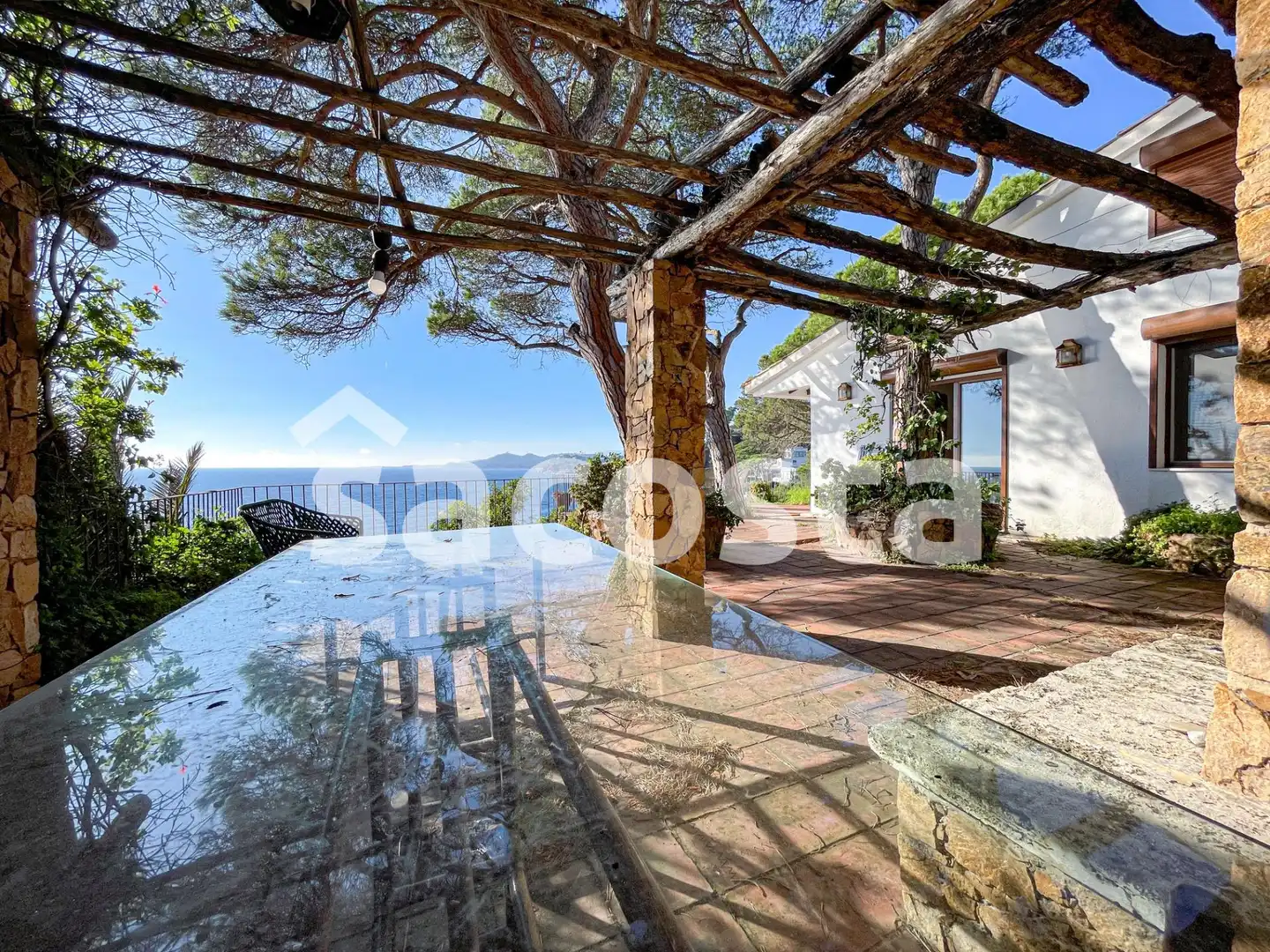 Jardín de Casa o chalet en venta en Lloret de Mar con Aire acondicionado, Calefacción y Jardín privado