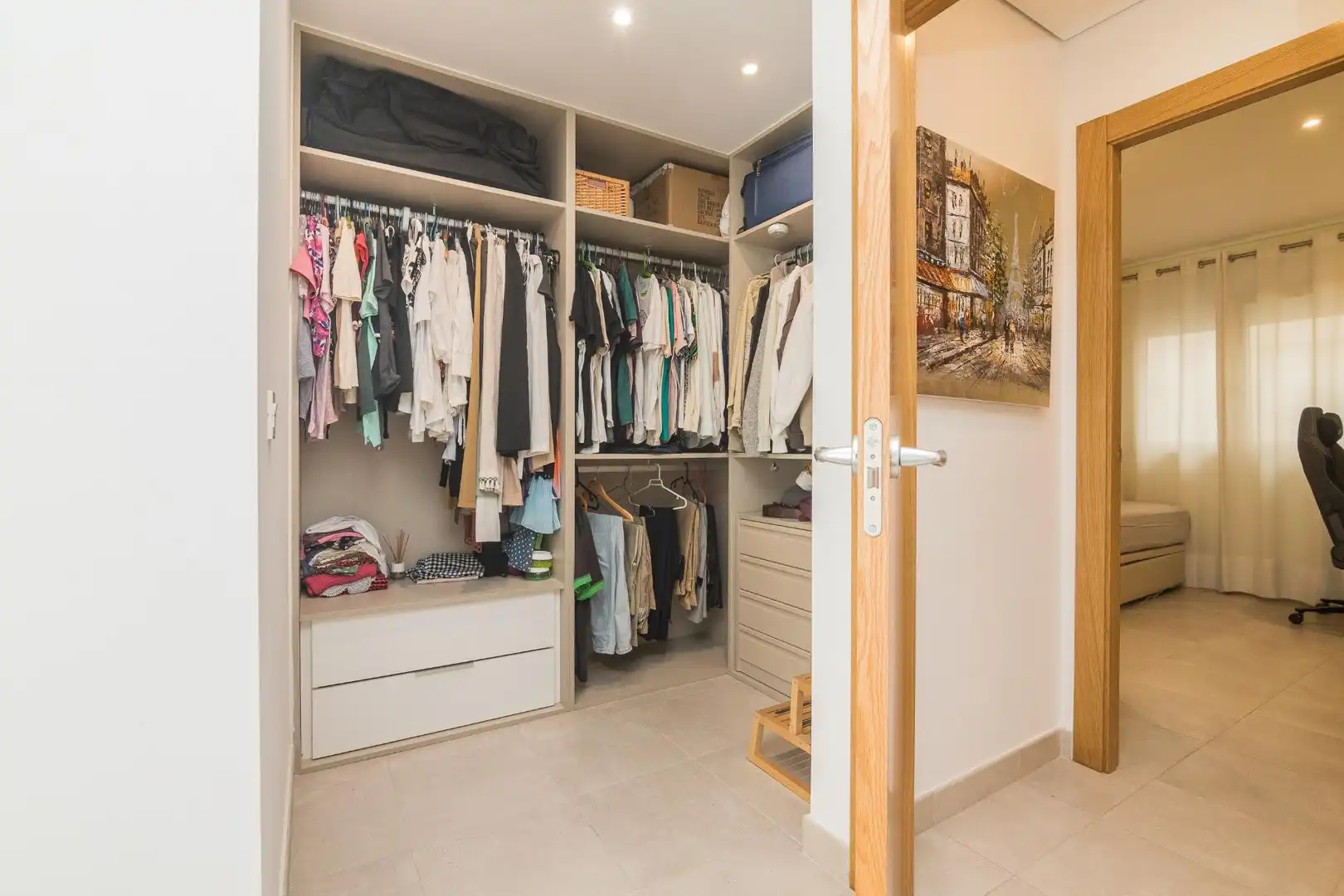 Bedroom of Flat for sale in Elche / Elx  with Air Conditioner, Heating and Storage room