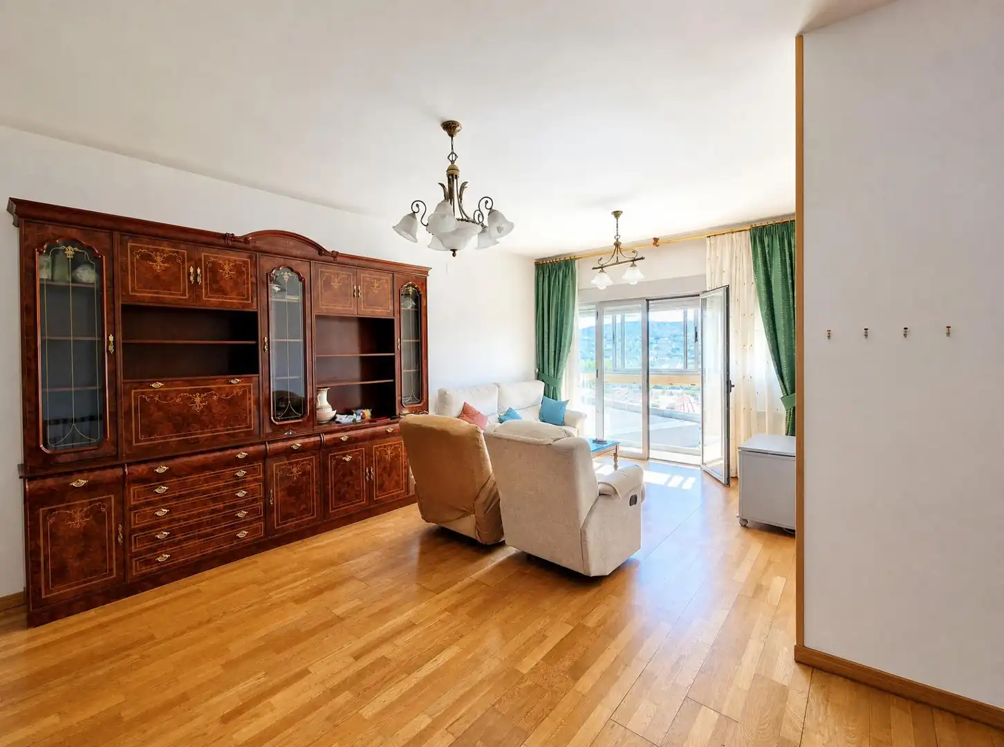 Sala de estar de Piso en venta en Plasencia con Aire acondicionado, Calefacción y Parquet