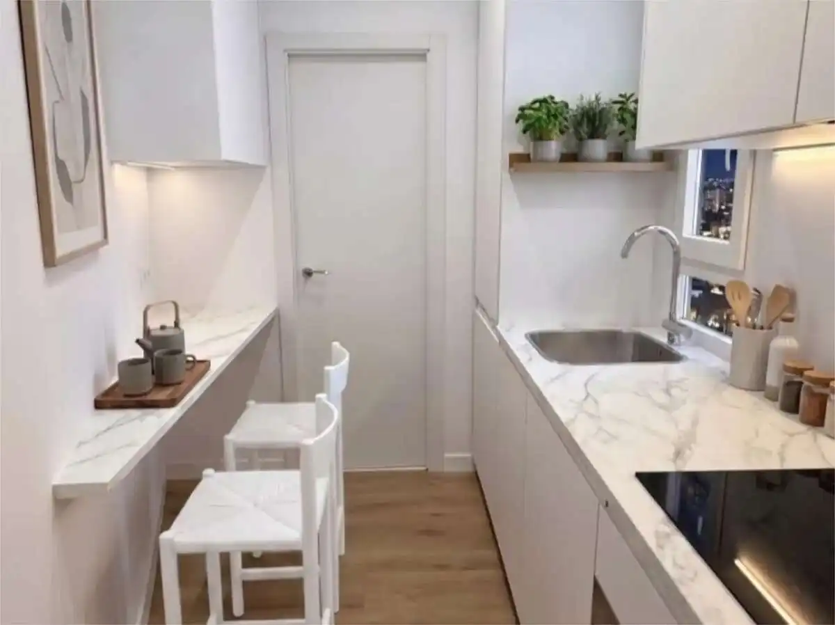 Küche von Wohnung zum Verkauf in Madrid