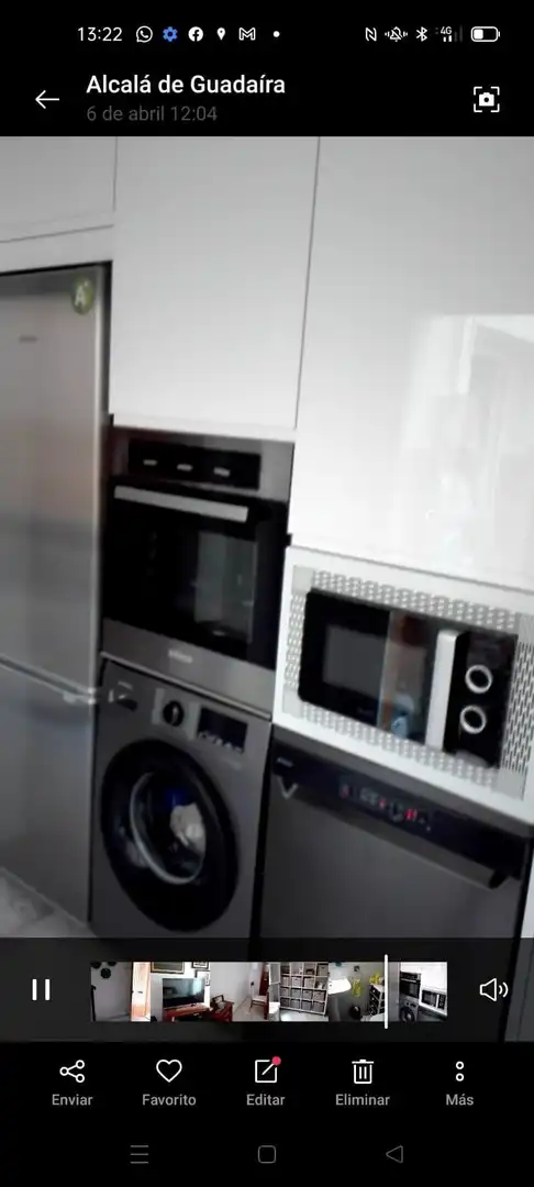 Cuina de Casa o xalet en venda en Alcalá de Guadaira amb Aire condicionat, Calefacció i Terrassa