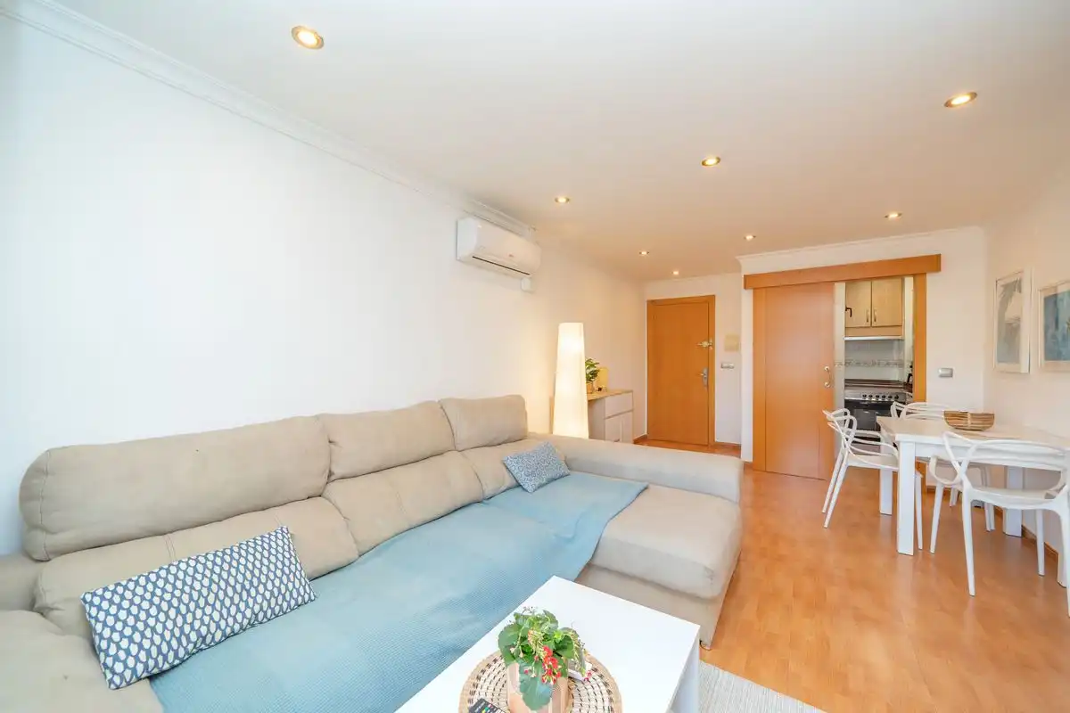 Living room of Flat for sale in Dénia  with Air Conditioner, Heating and Private garden