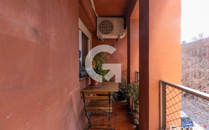 Balcony of Flat for sale in  Barcelona Capital  with Air Conditioner, Parquet flooring and Oven